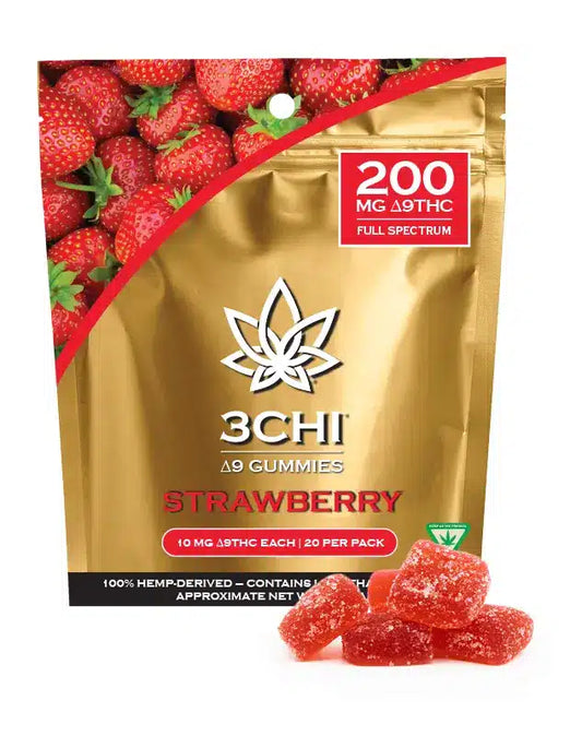 3CHI - DELTA9 THC GUMMIES 200MG - 5PACK