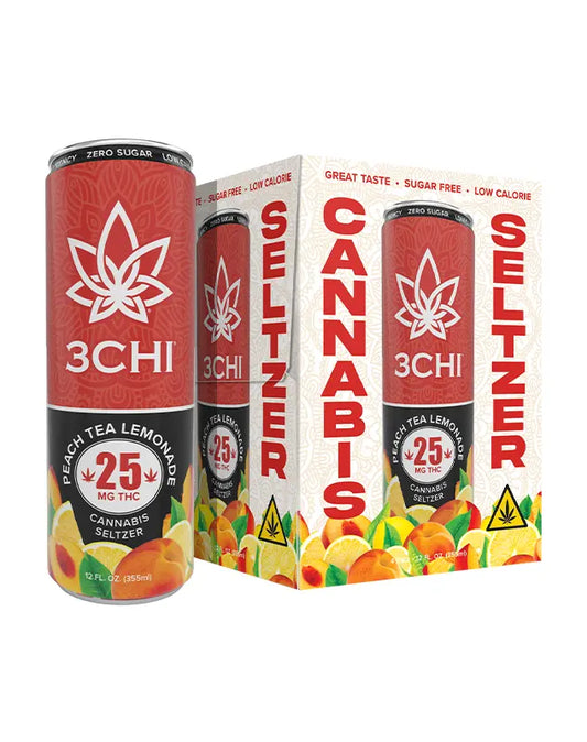 3CHI D9 THC SELTZERS 12OZ (25MG) - 4 PACK