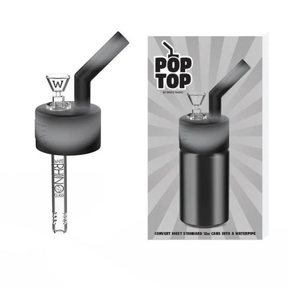 WHITE RHINO - POP TOP CONVERT MOST STANDARD 12oZ CANS INTO A WATEPIPE