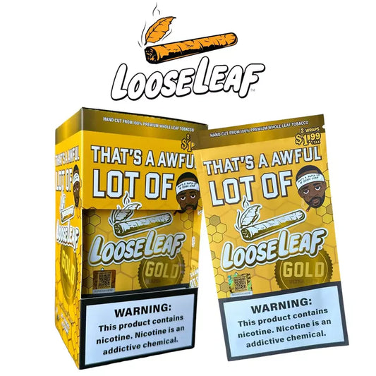 LOOSE LEAF - $1.99 2PACK WRAP 20COUNT / BOX