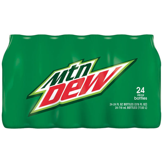 MOUNTAIN DEW 24 OZ. BOTTLE - 24PK.