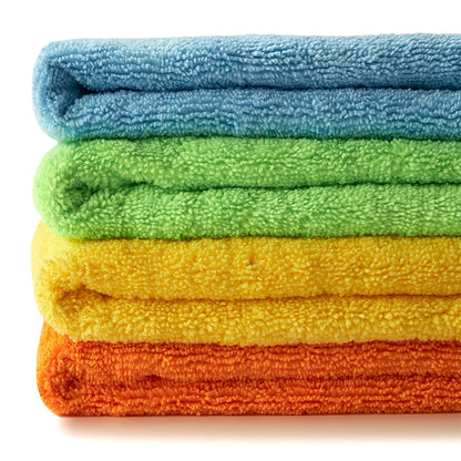 MEMBER'S MARK MICROFIBER TOWELS MIX COLOR 16" x 16" - 36COUNT / PACK