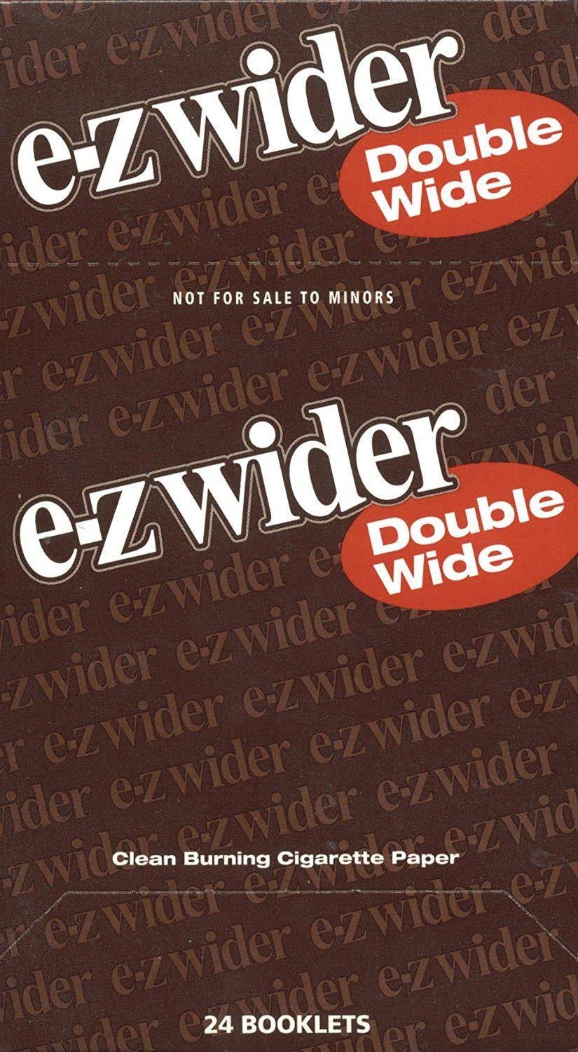 EZ WIDER DOUBLE WIDE ROLLING PAPER 24 PER BOX