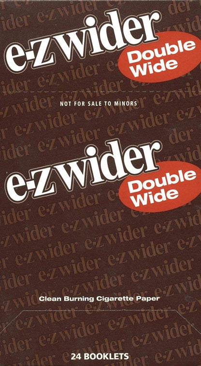 EZ WIDER DOUBLE WIDE ROLLING PAPER 24 PER BOX