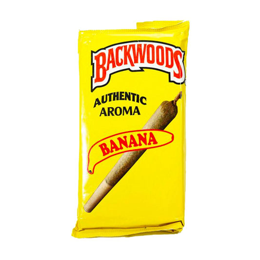 BACKWOOD -  BANANA CIGARS - 8 Packs of 5