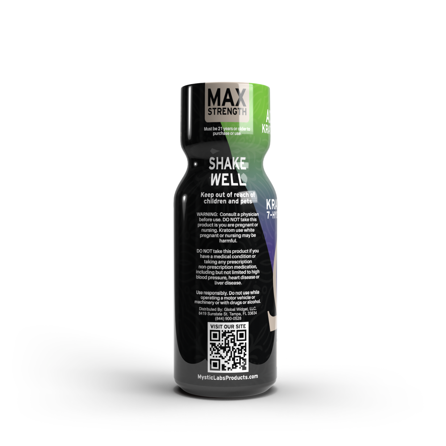 MYSTIC LABS - 15ML 7-OH KRATOM SHOT