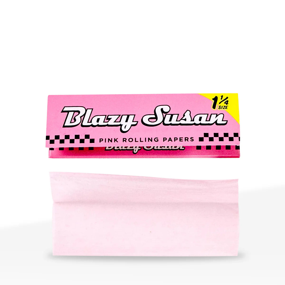 BLAZY SUSAN -PINK 1 1/4 SIZE ROLLING PAPERS | 50PACK / BOX |