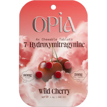 OPIA 7-HYDROXYMITRAGYNINE KRATOM EXTRACT 30MG PER TABLET 4PK 10CT/ BOX