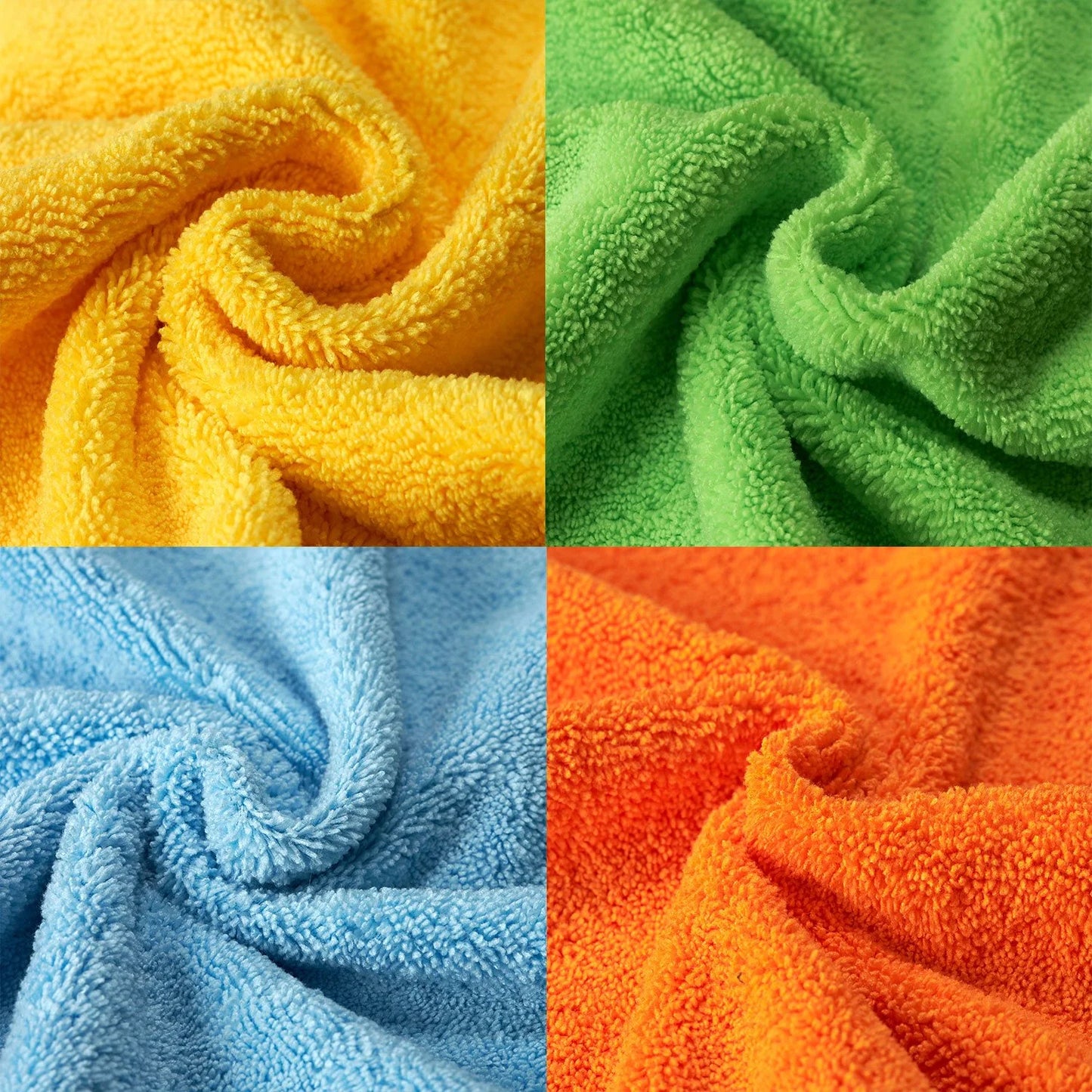 MEMBER'S MARK MICROFIBER TOWELS MIX COLOR 16" x 16" - 36COUNT / PACK