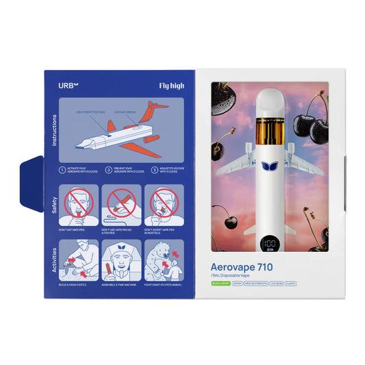URB - AEROVAPE 710  CLARITY D8|D10|H4CBD|THCB|THCV
