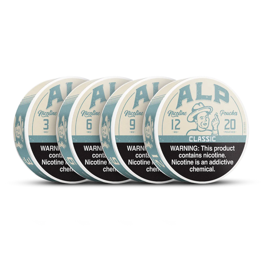 ALP NIC - 5 CANS / PACK "20 POUCHES PER CAN" | CLASSIC |