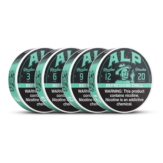 ALP NIC - 5 CANS / PACK "20 POUCHES PER CAN" | REFRESHING CHILL |