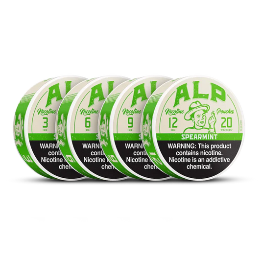 ALP NIC - 5 CANS / PACK "20 POUCHES PER CAN" | SPEARMINT |