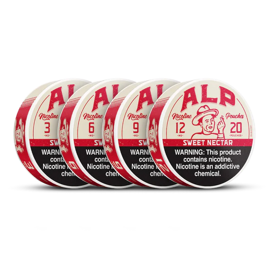 ALP NIC - 5 CANS / PACK "20 POUCHES PER CAN" | SWEET NECTAR |