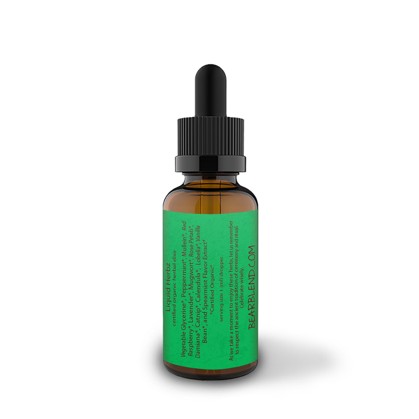 BEAR BLEND - MINTZ LIDUID HERBZ  (SPEARMINT)