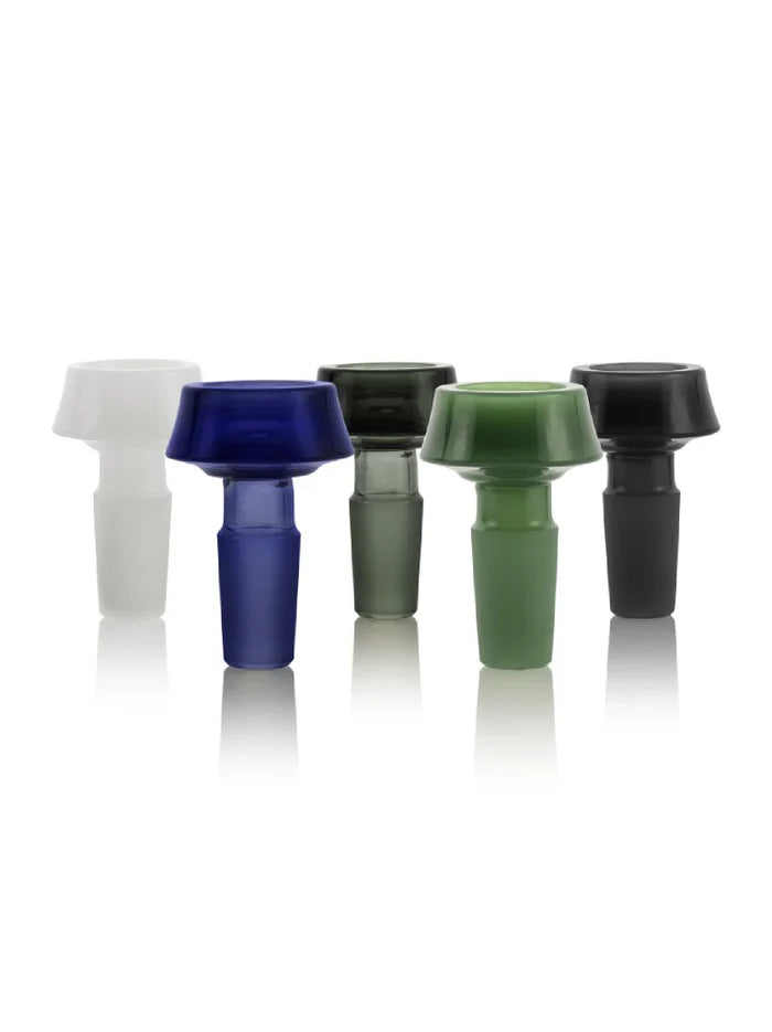 GRAV 14MM CALDERA BOWL - CLEAR - PACK OF 5