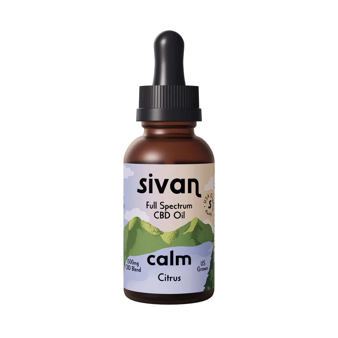 SIVAN FULL SPECTRUM CBD OIL TINCTURES 1500MG CBD BLEND