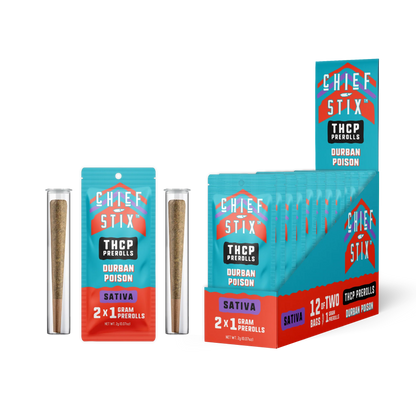 CHIEF STIX THCP 2CT 1G PREROLLS 12CT BOX