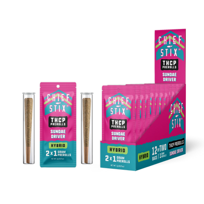 CHIEF STIX THCP 2CT 1G PREROLLS 12CT BOX