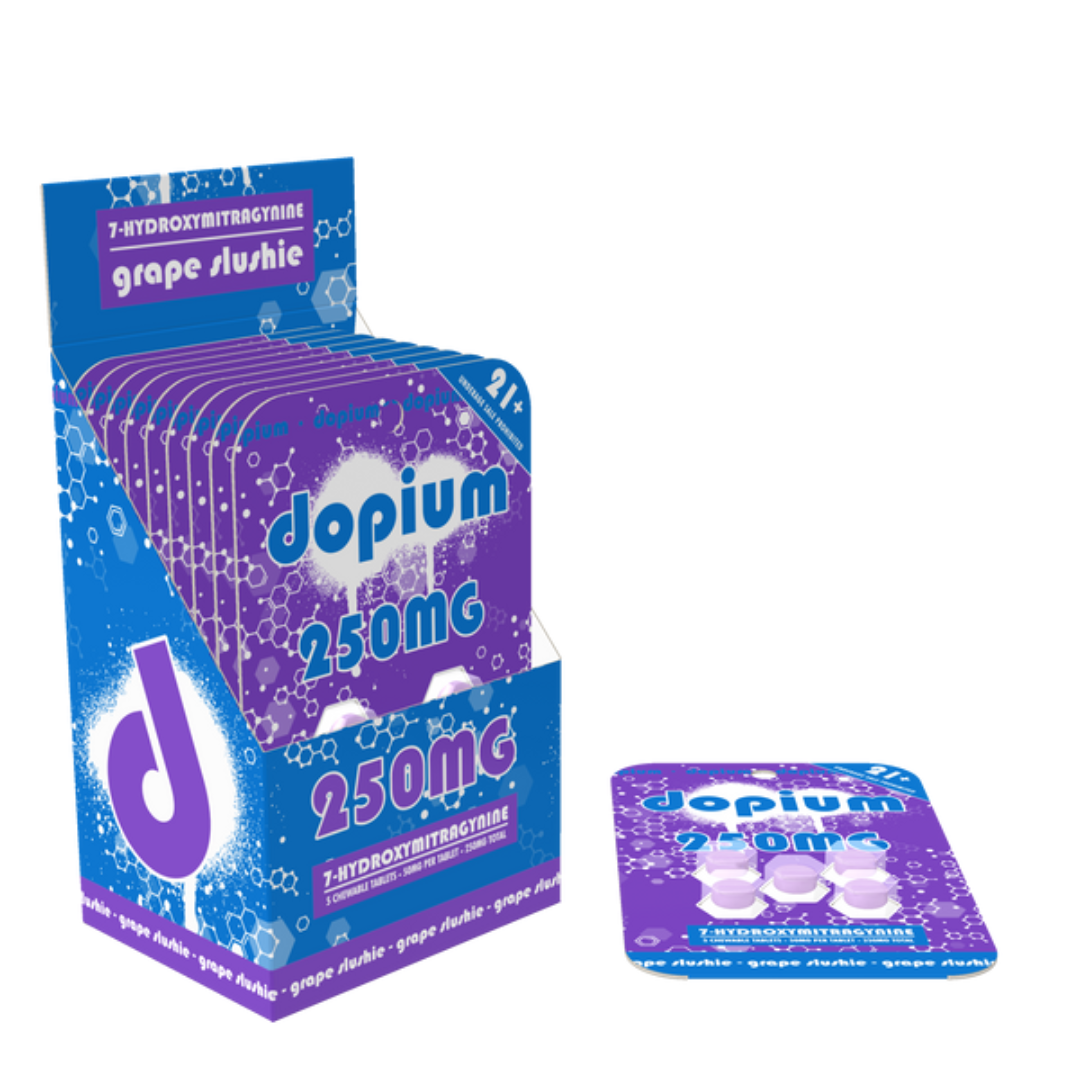 DOPIUM - 7-HYDROXYMITRAGYNINE - 5CT |10PACK/BOX|