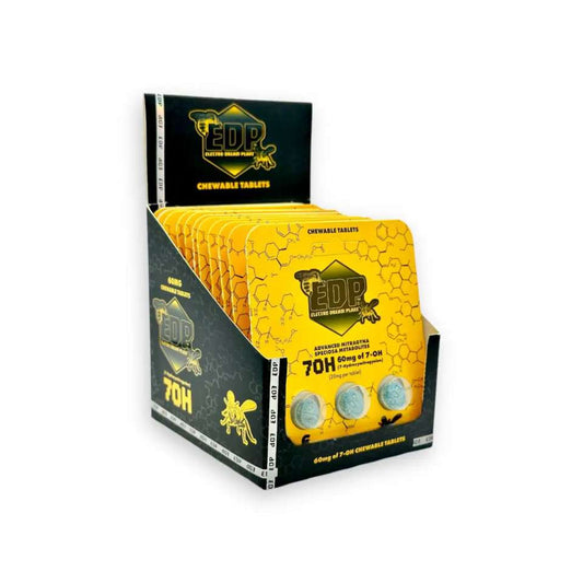 EDP 7OH HYDROXY ADVANCED MITRAGYNA 60MG CHEWABLE TABLETS 3PK 12CT/ BOX