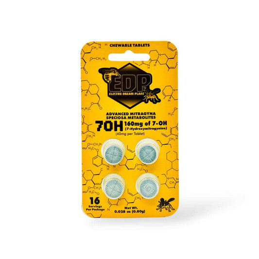 EDP 7OH HYDROXY ADVANCED MITRAGYNA 40MG PER TABLET 4PK 12CT/ BOX