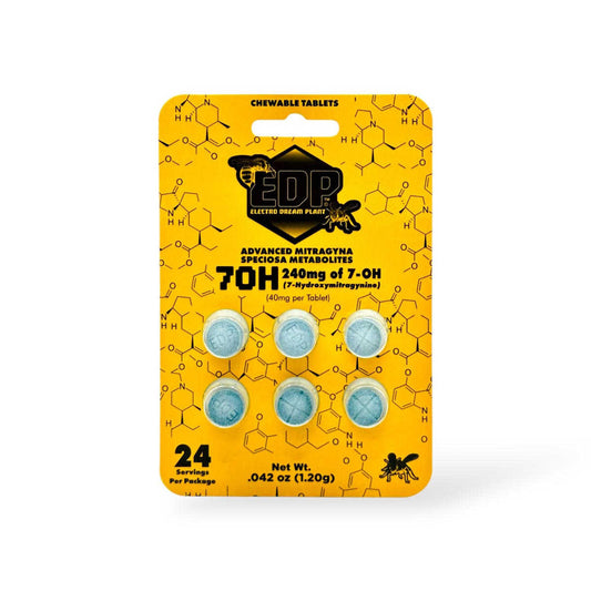 EDP 7OH HYDROXY ADVANCED MITRAGYNA 40MG PER TABLET 6PK 12CT/ BOX