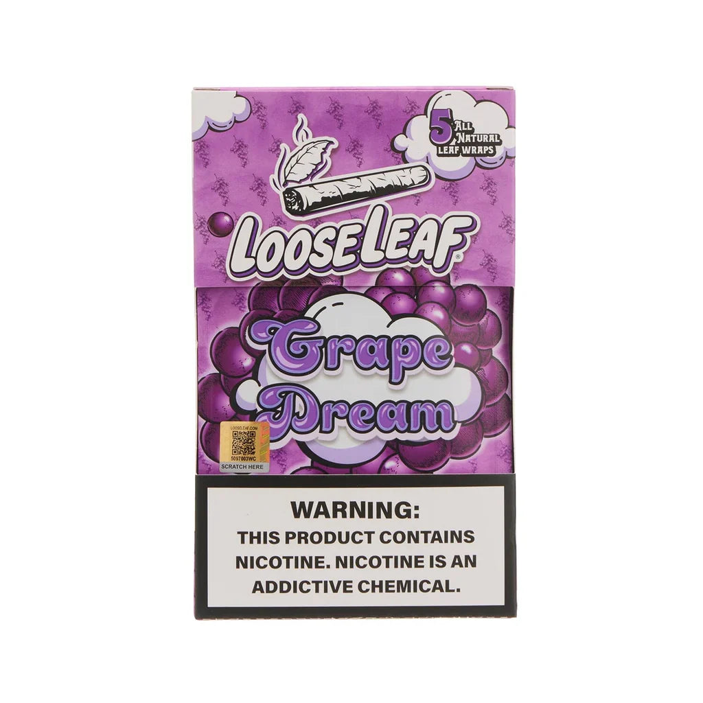 LOOSE LEAF - 5PACK WRAP 8COUNT / BOX