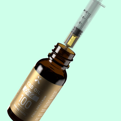 GREEN ROAD - CBD OIL GOLD 100 CBD MG/ML |3000MG TOTAL|