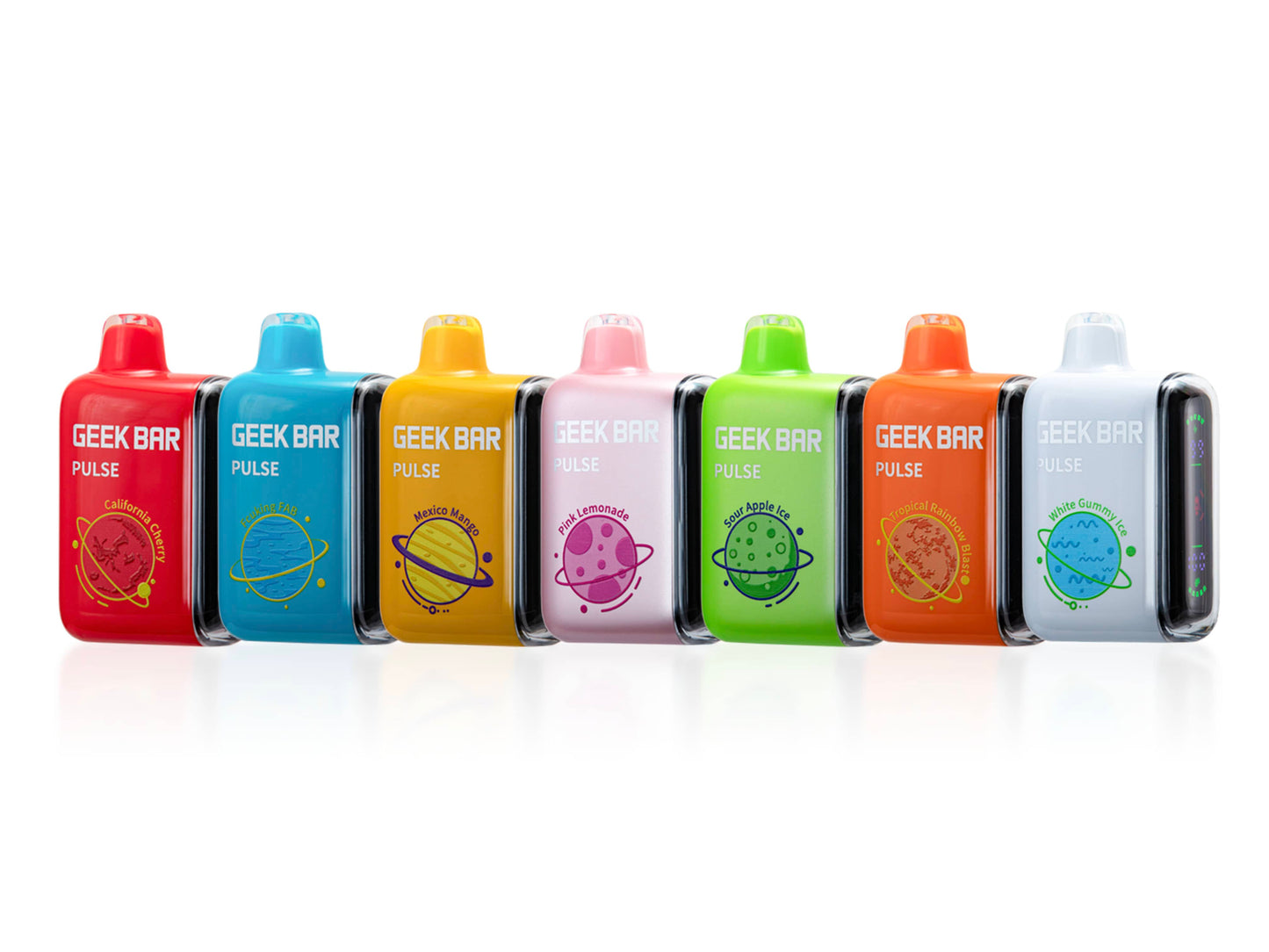 GEEK BAR - 5% DISPOSABLE (90ML) 15K & PULSE. MODE - 7K PUFFS 5CT/ BOX