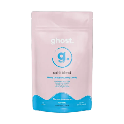 GHOST - SPIRIT BLEND LIVE BADDER + THC-A 7000MG GUMMIES 20PK 5CT/ BOX