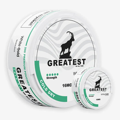 GREATEST - NICOTINE 200COUNT PREMIUM POUCHES