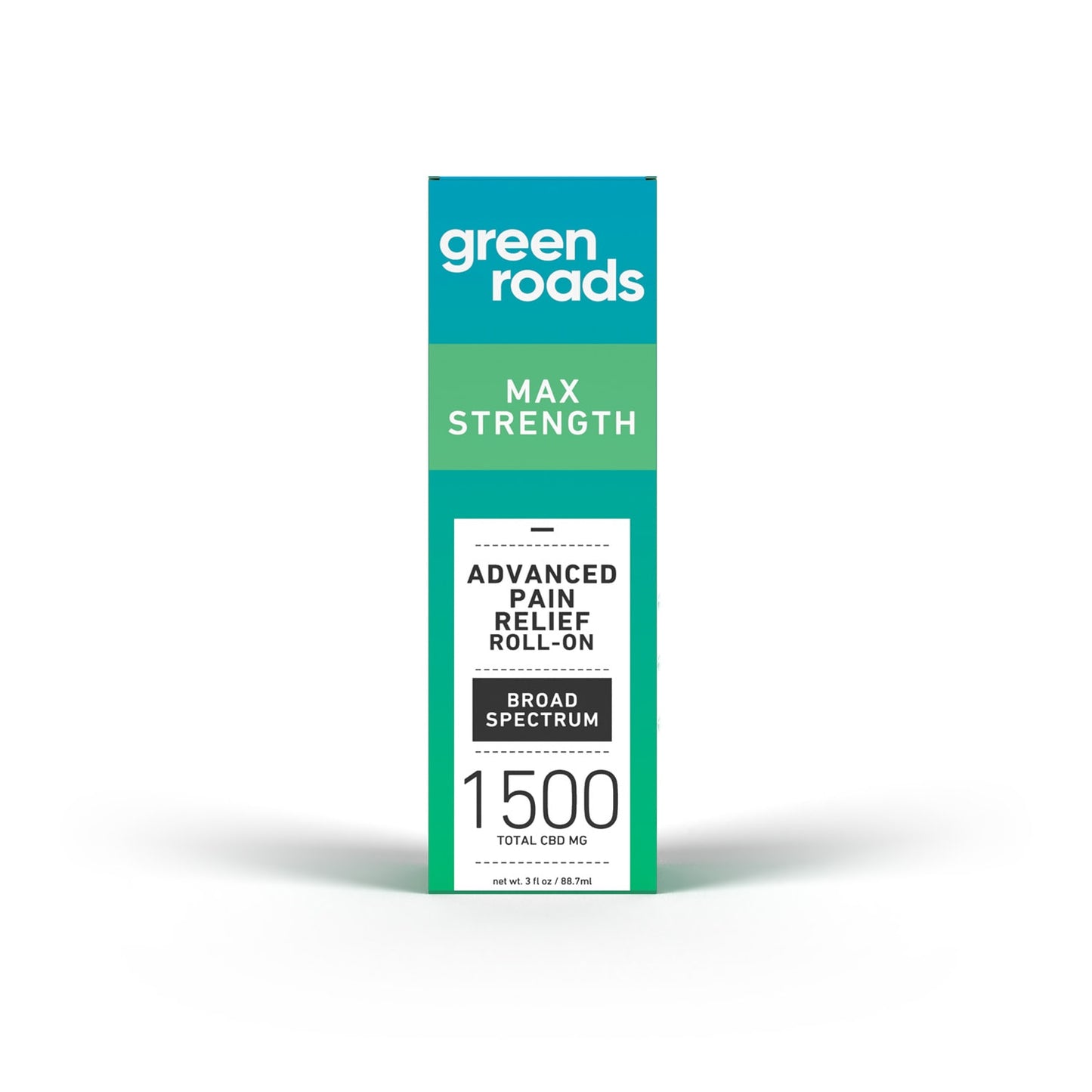 GREEN ROADS - BROAD SPECTRUM  - 3oZ |4COUNT-BOX|