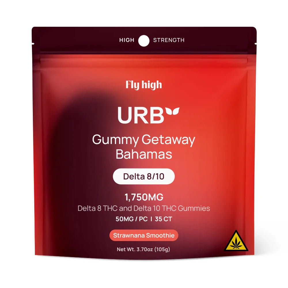 URB - GUMMY GETAWAY BAHAMAS |DELTA8THC|DELTA10THC| 1750MG - 6PACK