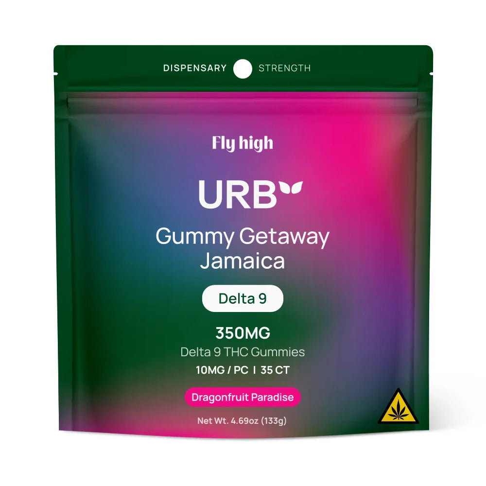 URB - D9 THC GUMMIES GATEWAY JAMAICA - 350MG PER GUMMIES - 6PACK/BOX