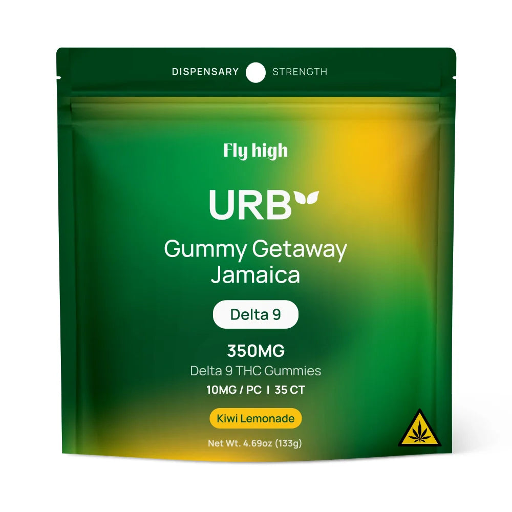 URB - D9 THC GUMMIES GATEWAY JAMAICA - 350MG PER GUMMIES - 6PACK/BOX