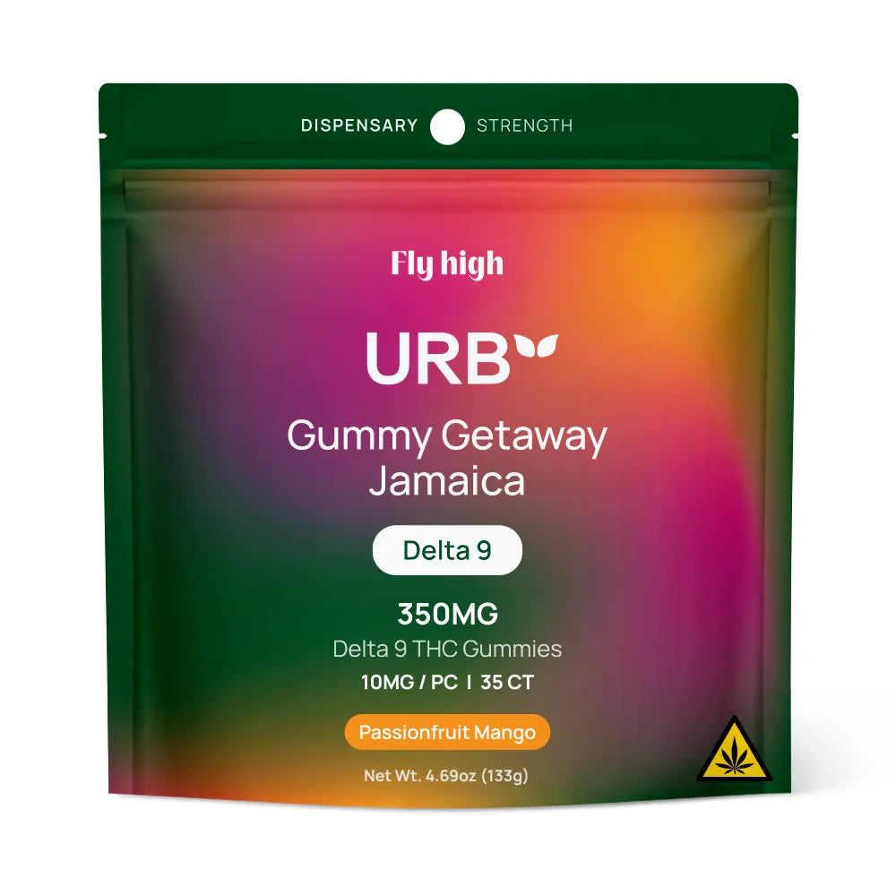 URB - D9 THC GUMMIES GATEWAY JAMAICA - 350MG PER GUMMIES - 6PACK/BOX