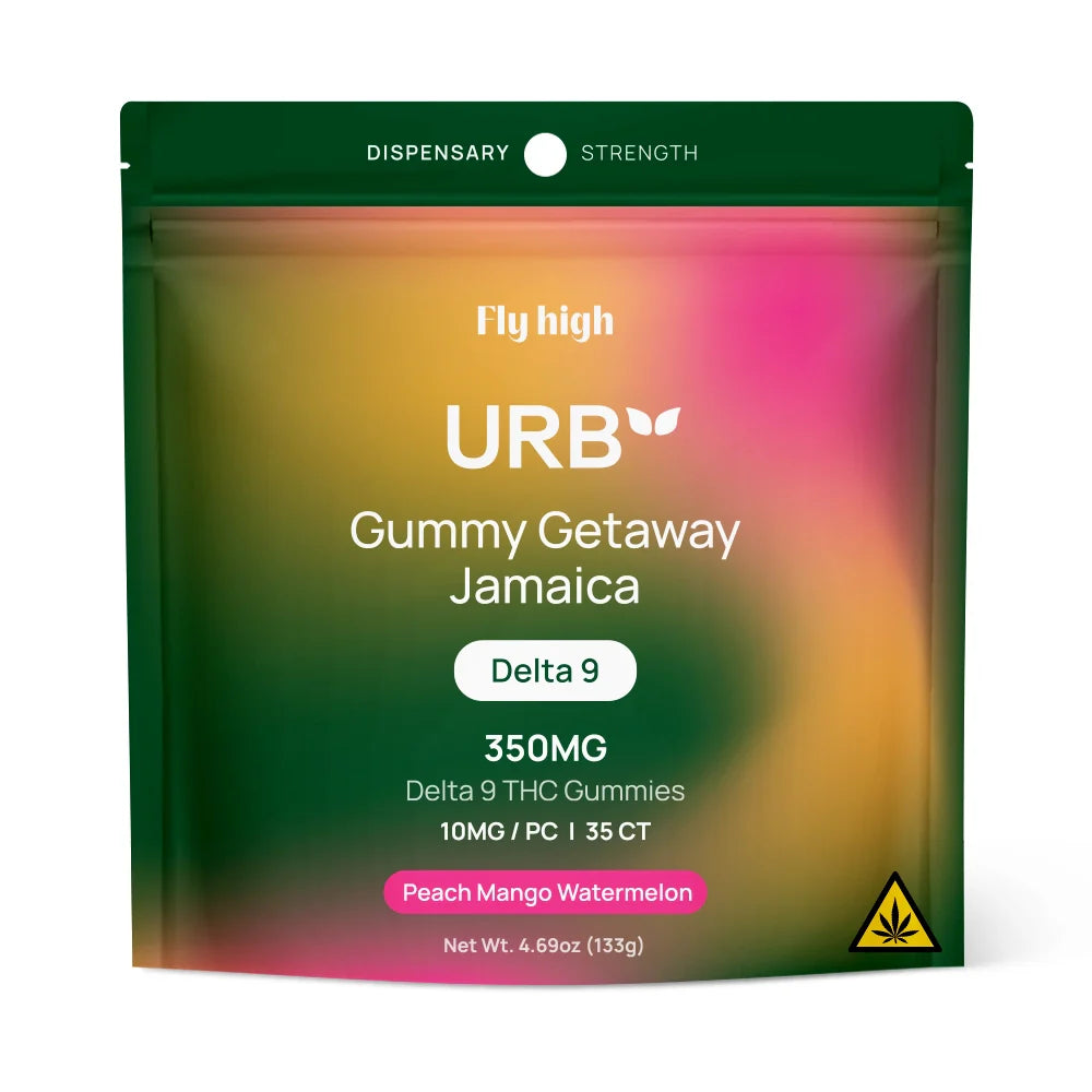 URB - D9 THC GUMMIES GATEWAY JAMAICA - 350MG PER GUMMIES - 6PACK/BOX