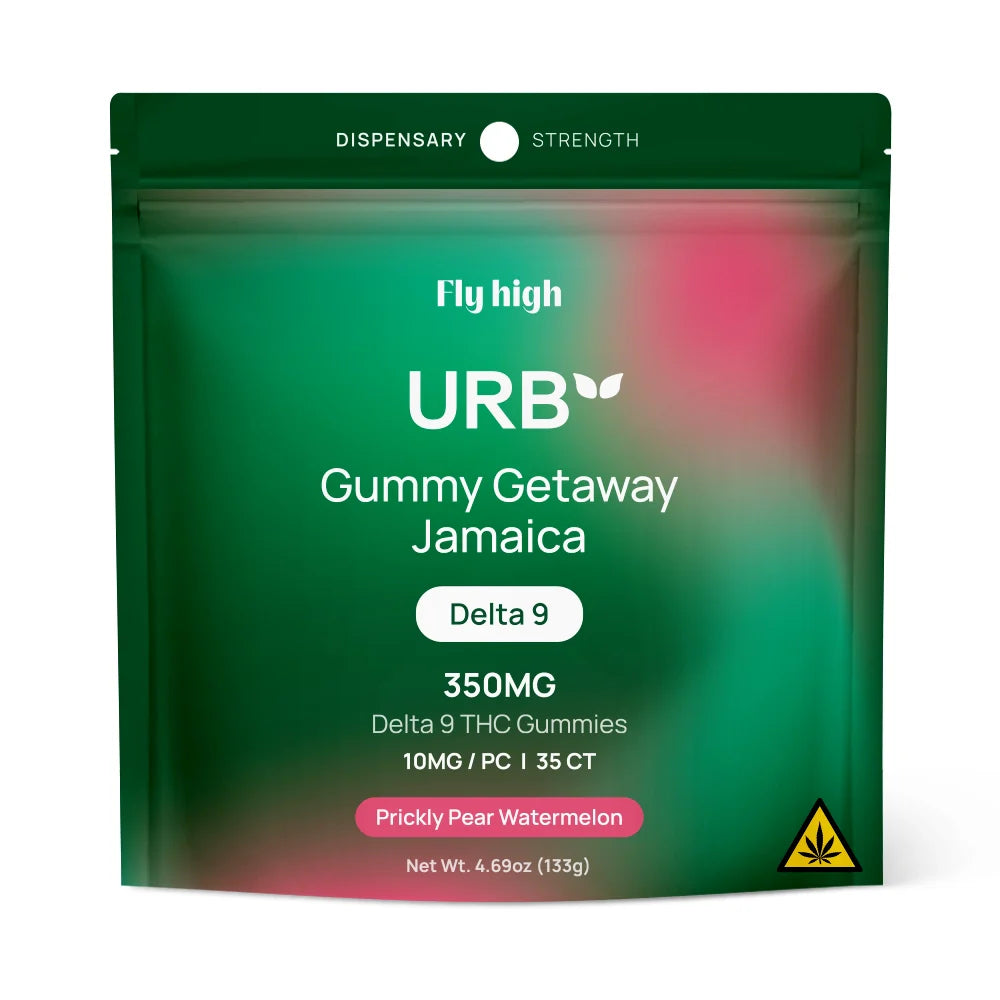 URB - D9 THC GUMMIES GATEWAY JAMAICA - 350MG PER GUMMIES - 6PACK/BOX
