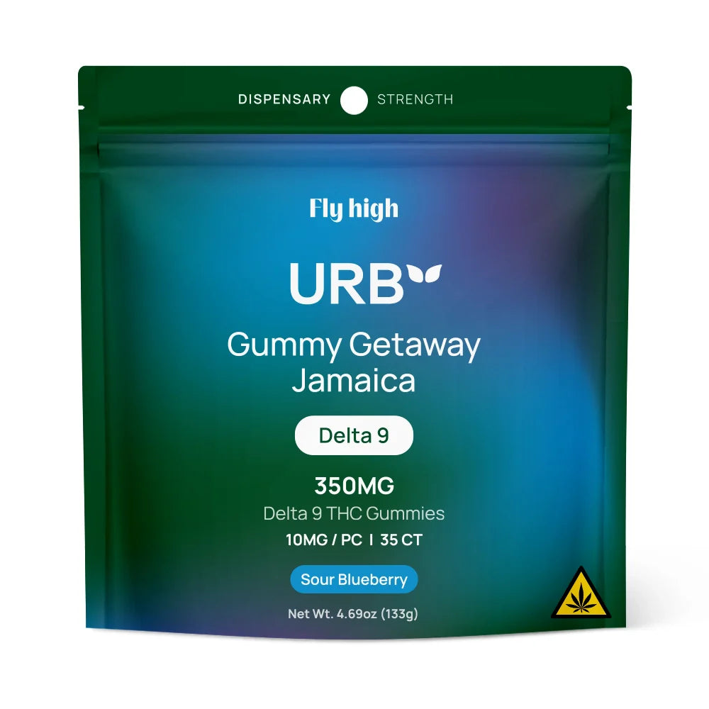 URB - D9 THC GUMMIES GATEWAY JAMAICA - 350MG PER GUMMIES - 6PACK/BOX