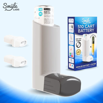 SMYLE INHALER 510 CART BATTERY W/ FILTER REGULAR
