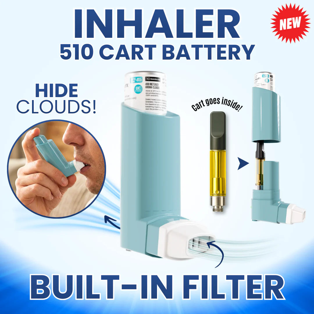 SMYLE INHALER 510 CART BATTERY W/ FILTER REGULAR