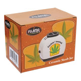 FUJIMA FUCKIN TOSTED CERAMIC STASH JAR 4"