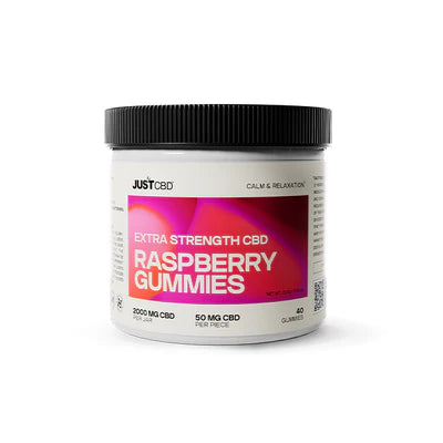 JUST CBD - CALM+RELAXATION 50MG PER GUMMIES - 40GUMMIES/JAR
