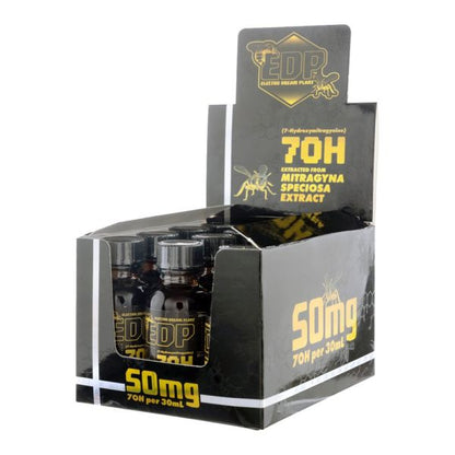 EDP 7OH HYDROXY MITRAGYNA SPECIOSA EXTRACT 50MG (30ML) SHOT 12CT/ BOX