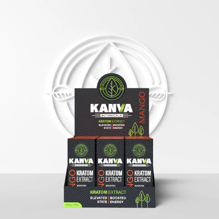 BOTANICALS - KANVA FOCUS + FLOW KAVA AND KRATOM 12COUNT / BOX