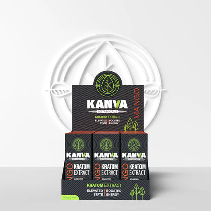 BOTANICALS - KANVA FOCUS + FLOW KAVA AND KRATOM 12COUNT / BOX