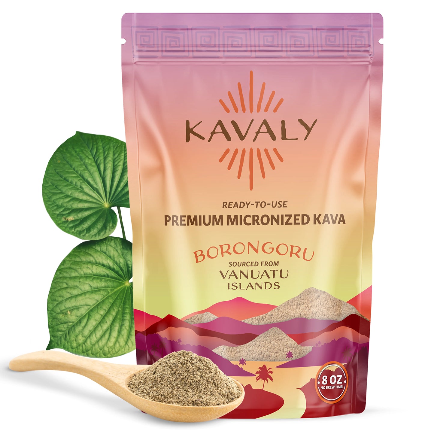 KAVALY - PREMIUM MICRONIZED KAVA POWDER - BORONGURU