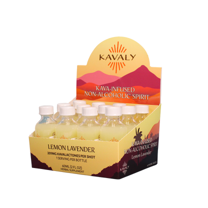 KAVALY - KAVA INFUSED SPIRIT 60ML - 205MG KAVALACTONES PER SHOT
