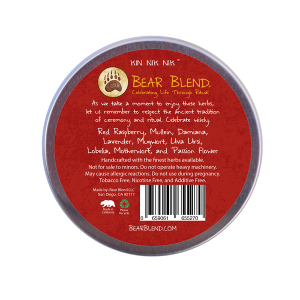 BEAR BLEND - KIN NIK NIK HERBAL CEREMONIAL BLEND